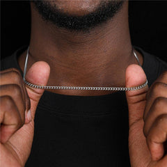 Men Cuban Chain Necklace
