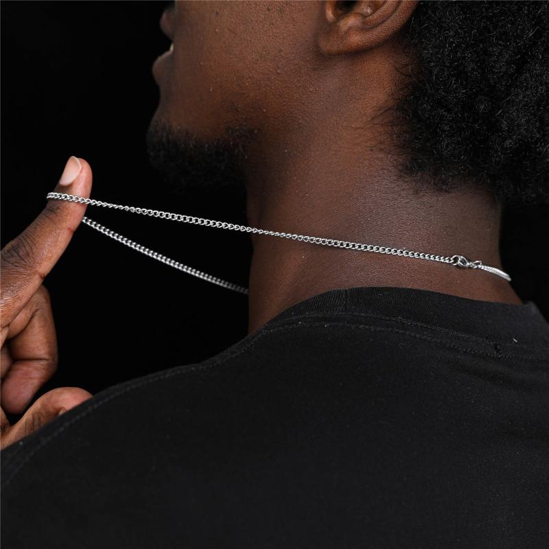 Men Cuban Chain Necklace