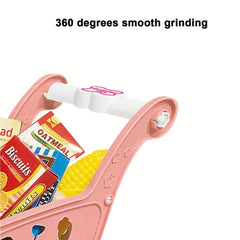 Kids Shopping Cart Toy for Role-Playing Games