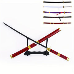 Japanese Samurai Sword Wooden Anime For Cosplay Collectors