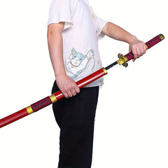 Japanese Samurai Sword Wooden Anime For Cosplay Collectors