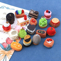 10pcs Simulation Food Play DIY Toys Cakes Kitchen Playset
