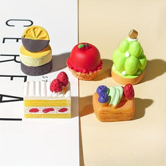 10pcs Simulation Food Play DIY Toys Cakes Kitchen Playset