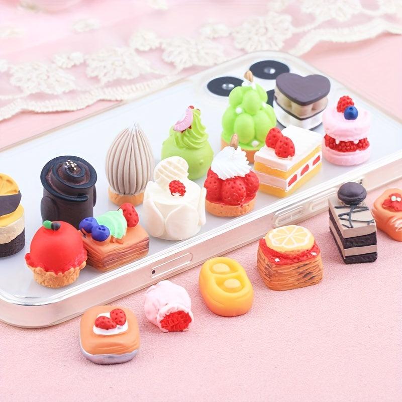 10pcs Simulation Food Play DIY Toys Cakes Kitchen Playset