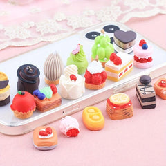 10pcs Simulation Food Play DIY Toys Cakes Kitchen Playset