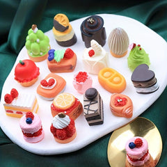 10pcs Simulation Food Play DIY Toys Cakes Kitchen Playset