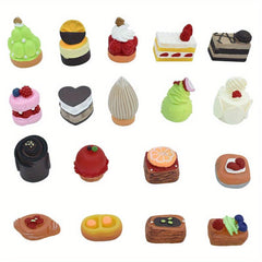 10pcs Simulation Food Play DIY Toys Cakes Kitchen Playset