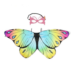 Halloween Children's Cartoon Butterfly Wings & Mask Set