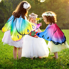 Halloween Children's Cartoon Butterfly Wings & Mask Set