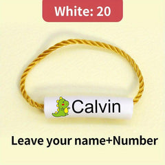Personalized Name Ring Waterproof Shoe Bag Name Sticker