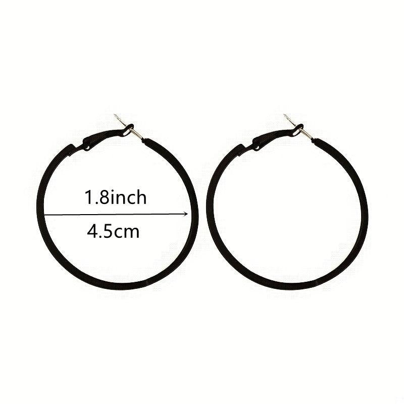 Women's Party Hoop Earrings, Trendy Fashion Jewelry