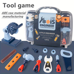 Kids Screw Repair Kit Toy Boys Play House Set Puzzle 3-6 Years Old