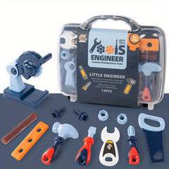Kids Screw Repair Kit Toy Boys Play House Set Puzzle 3-6 Years Old