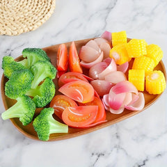 High Simulation Food Toys Vegetable Model Garlic Petals Baby Toys