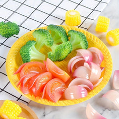High Simulation Food Toys Vegetable Model Garlic Petals Baby Toys