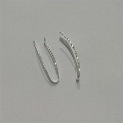 Silvery Plated Party Earrings For Women Ear Climber