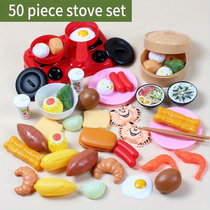 Steamed Cage Toys Children's Kitchen Cooking Set - Deep Fried Dough Sticks