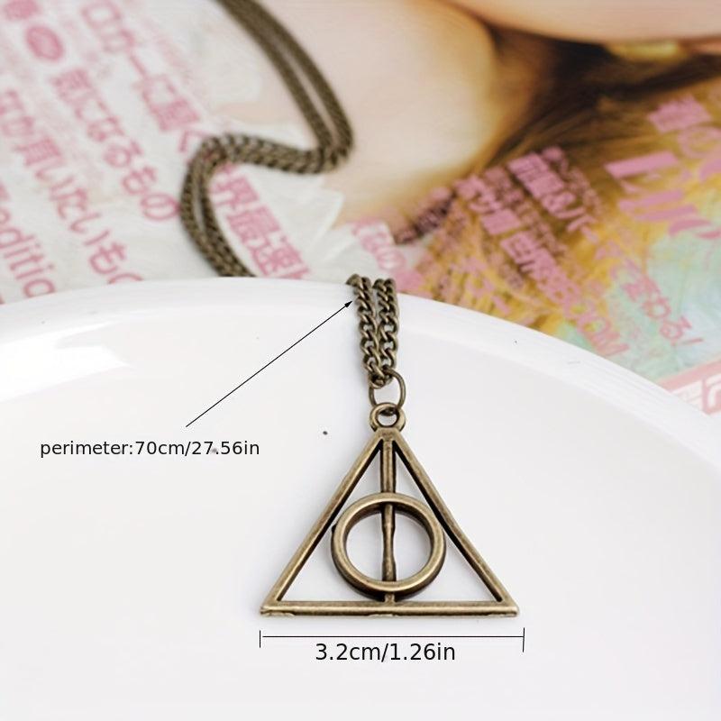 Deathly Hallows Triangle Necklace For Kids