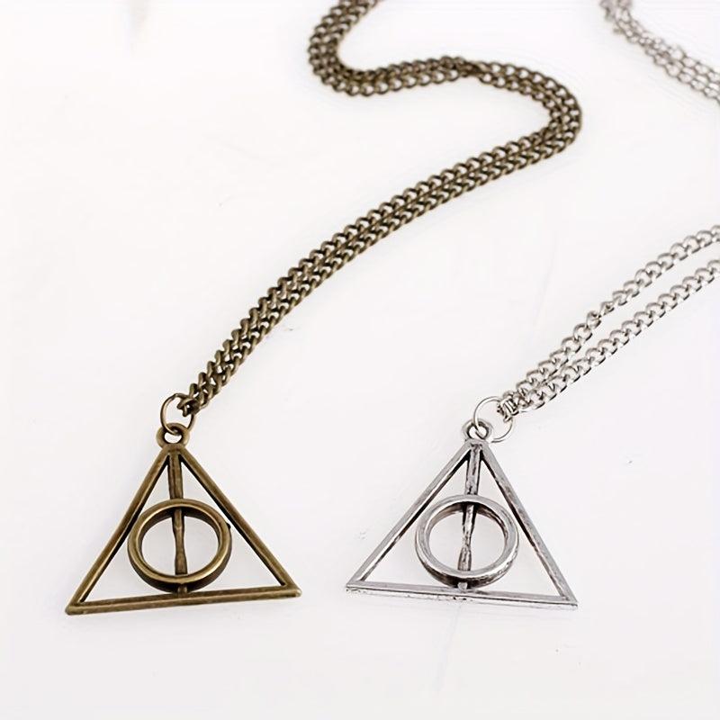 Deathly Hallows Triangle Necklace For Kids