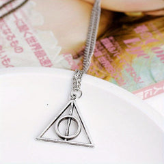Deathly Hallows Triangle Necklace For Kids