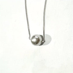 Faux Pearl Pendant Necklace Jewelry Women Necklace