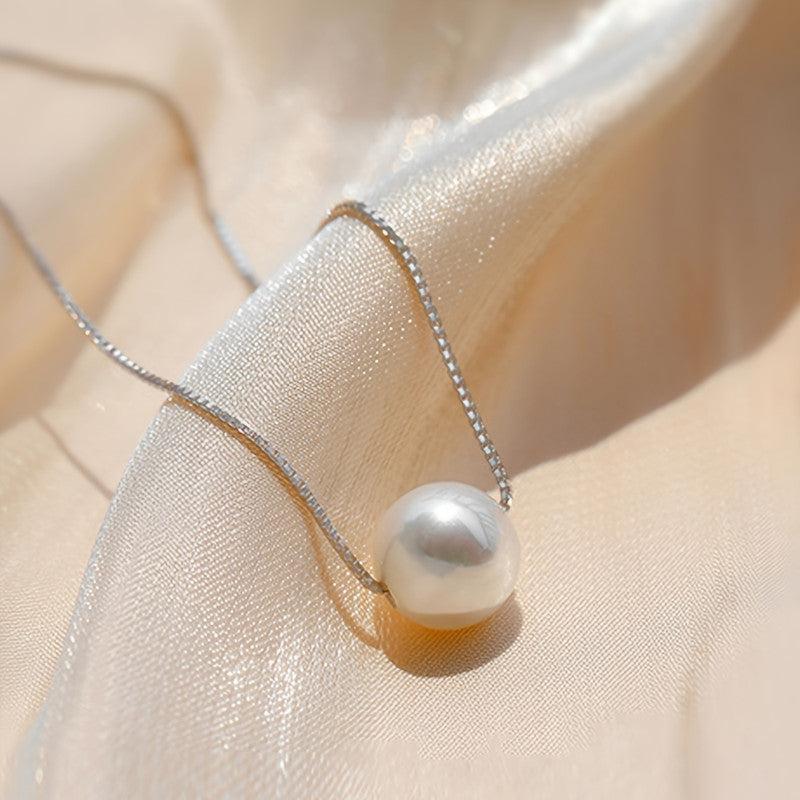 Faux Pearl Pendant Necklace Jewelry Women Necklace