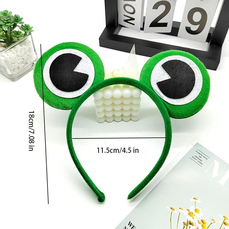 Frog Ears Headband Halloween Christmas Animal Cosplay Costume