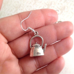 Vintage Teapot Shaped Earrings Wedding Gift