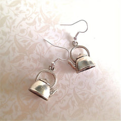 Vintage Teapot Shaped Earrings Wedding Gift