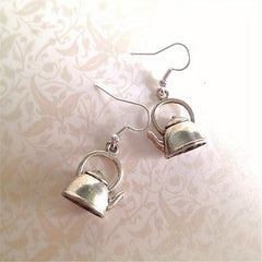 Vintage Teapot Shaped Earrings Wedding Gift