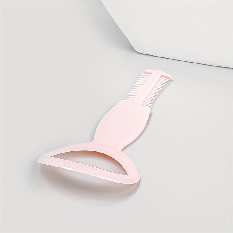 Eyeliner Stencils Mascara Shield Guard Applicator Tool Comb