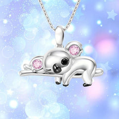 Cute Koala Pendant Necklace - Ideal Gift for Her