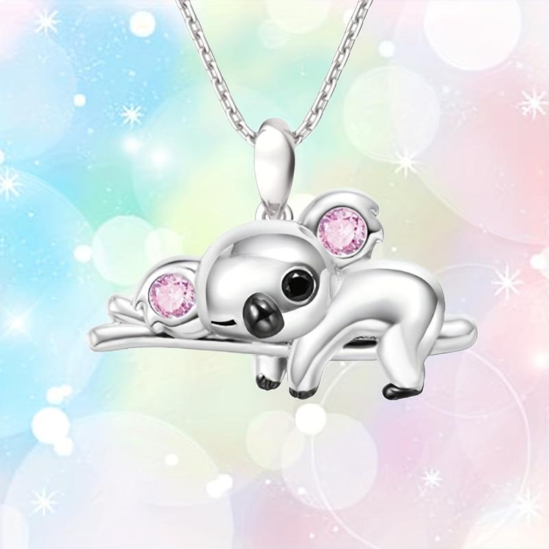 Cute Koala Pendant Necklace - Ideal Gift for Her