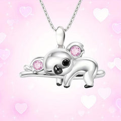 Cute Koala Pendant Necklace - Ideal Gift for Her