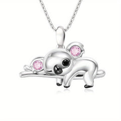 Cute Koala Pendant Necklace - Ideal Gift for Her
