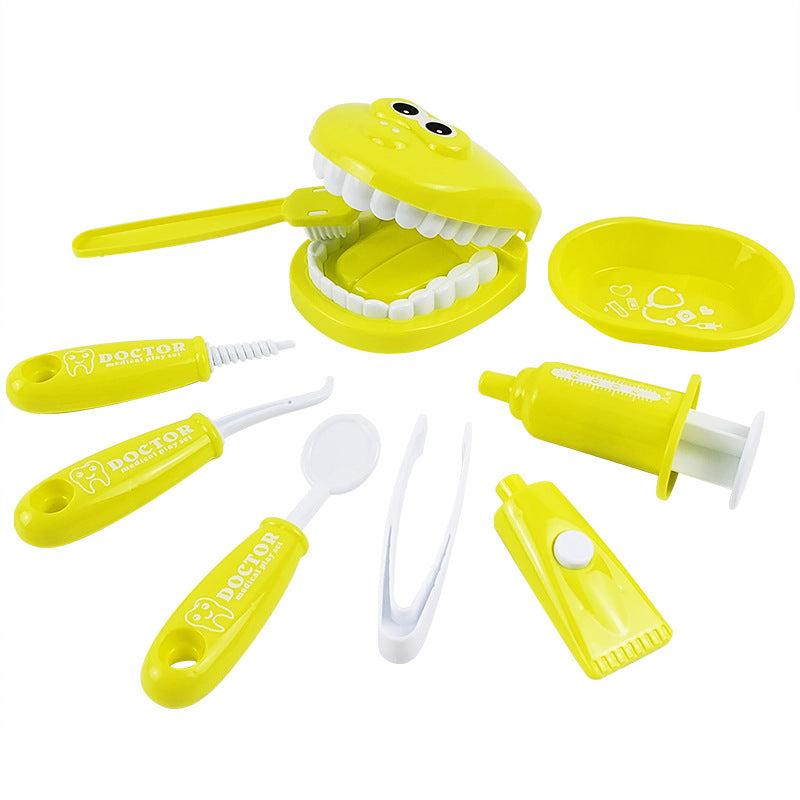 9pcs Dentist Toy Set for Kids Pretend Play
