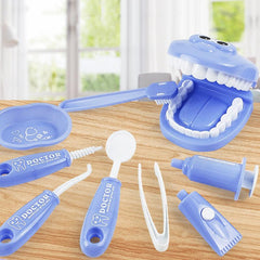 9pcs Dentist Toy Set for Kids Pretend Play