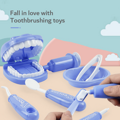 9pcs Dentist Toy Set for Kids Pretend Play