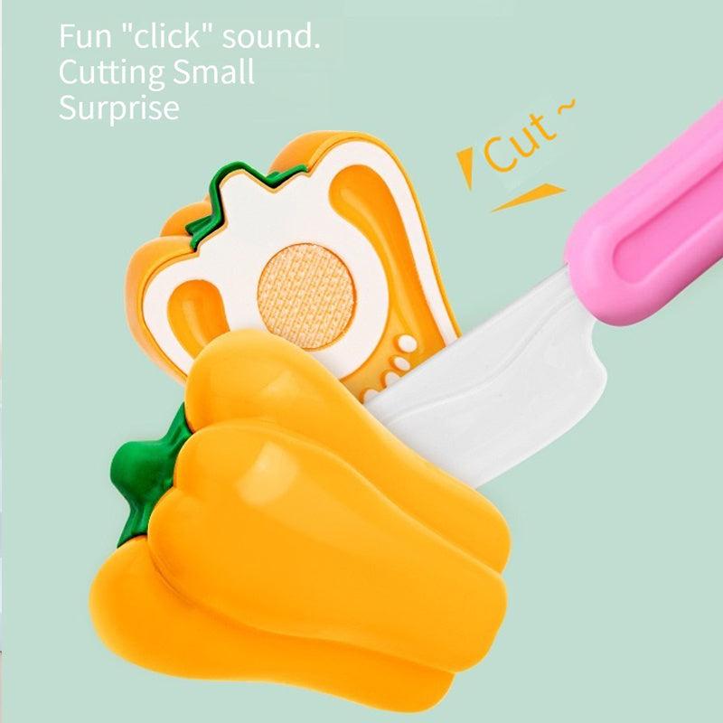 Kids Kitchen Cut Fruit And Vegetable Set - Pretend Play Food