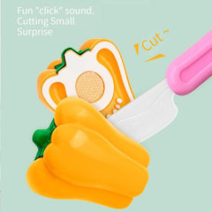 Kids Kitchen Cut Fruit And Vegetable Set - Pretend Play Food