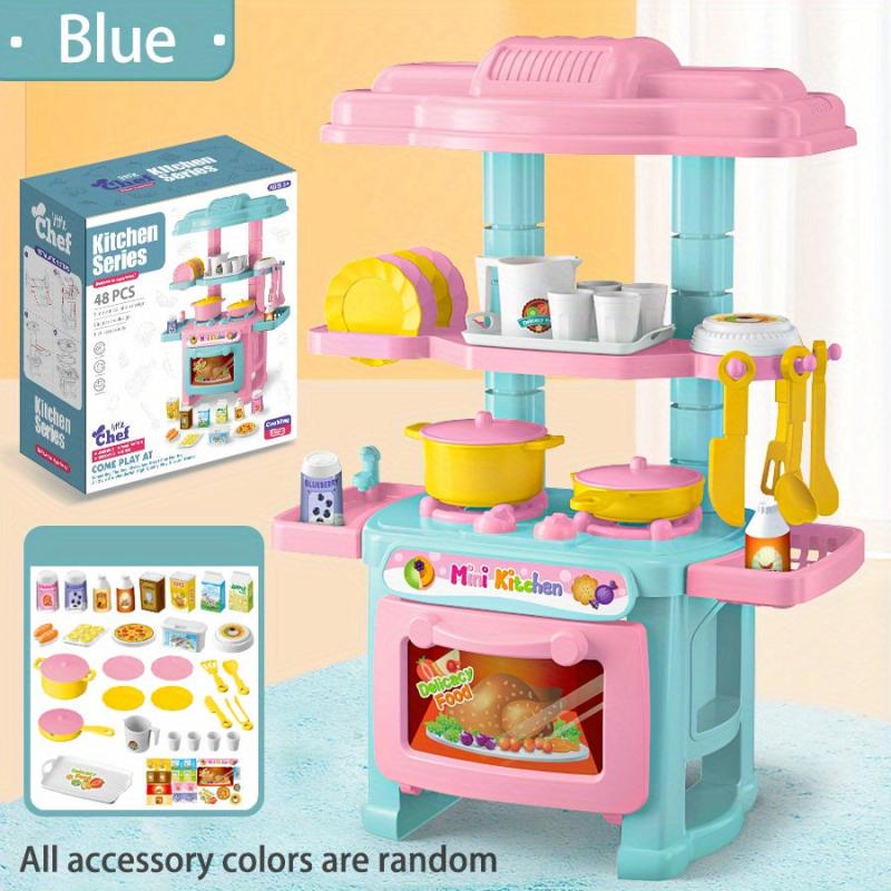 Children's Mini Kitchen Cutlery Set Girls Play House Toys