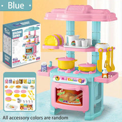 Children's Mini Kitchen Cutlery Set Girls Play House Toys