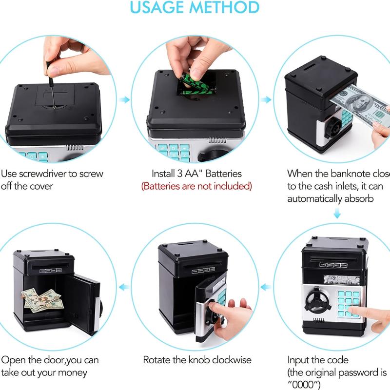 Electronic Coin Money Bank For Kids