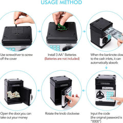 Electronic Coin Money Bank For Kids
