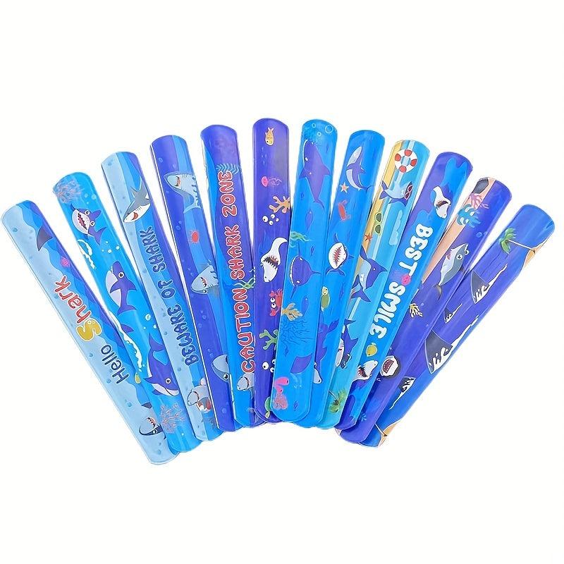 12pcs Shark Claw Bangle Bracelet Marine Life Touch