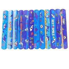 12pcs Shark Claw Bangle Bracelet Marine Life Touch