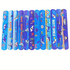 12pcs Shark Claw Bangle Bracelet Marine Life Touch