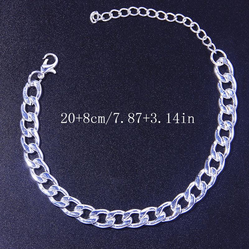 Adjustable Chain Anklet - Foot Jewelry for Women