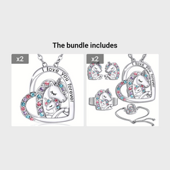 Magical Unicorn Jewelry Set - Perfect Gift for Girls