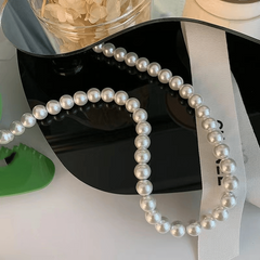Vintage Pearl Necklace Clavicle Gift Party Jewelry